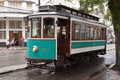 Historical Tram in Santos Brazil