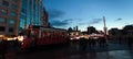 Historical tram at Taksim square