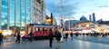 Historical tram at Taksim square