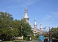 Historical University at the Hillsborough River in Tampa, Florida