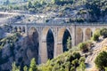 Historical Varda Bridge, Turkey / Adana. Travel concept photo