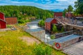 Historical Verla paper mill in Finland