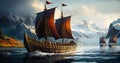 Historical Viking Ships Navigating the Northern Climate