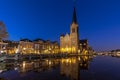 Leidschendam during sunset