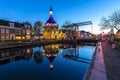 Leidschendam during sunset