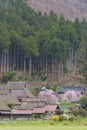 Historical village Miyama in Kyoto, Japan Royalty Free Stock Photo