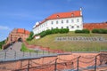Historical water gate of old town in Grudziadz, Poland