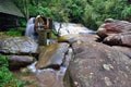 Historical water turbine nears famous museum of political military school Royalty Free Stock Photo