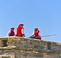 Historical weapons demonstration