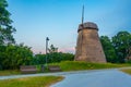 Historical wind mill in Estonian town Rakvere