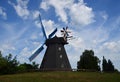 Historical Wind Mill in the Town Steinhude, Lower Saxony