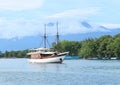 Historical wooden ship