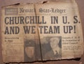 Historical World War Headlines