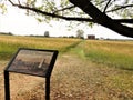 Henry Hill farmhouse at Manassas National Battlefield Park, Virginia