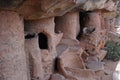 Historically inhabited caves Grottes de Nok in Northern Togo