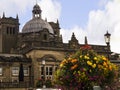 Historically in the West Riding of Yorkshire,Harrogate is a tourist destination and its visitor attractions include its spa waters Royalty Free Stock Photo