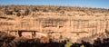 Historich Pueblo dwelling in Mesa Verda National Park Royalty Free Stock Photo