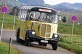 Historic Saurer Postbus in Steyr, Austria, Europe Royalty Free Stock Photo