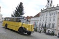 Historic Saurer Postbus in Steyr, Austria, Europe