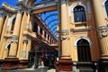 History and architecture of the facade of the Central Post Passage of Lima