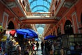 History and architecture of the facade of the Central Post Passage of Lima