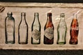 History of Coca Cola - bottles of cola