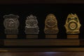 History of colombian police badges