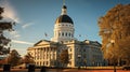 history maryland capital building Royalty Free Stock Photo