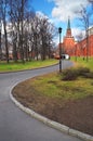 History Museum and Kremlin's tower at Red Suare in Moscow. Royalty Free Stock Photo
