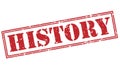 History red stamp