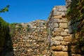 Histria fortress wall founded by greek settlers 656 BC.