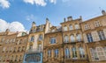 Histroric Facades of houses in Metz on the Moselle France Royalty Free Stock Photo
