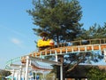 Hitachi Seaside Park - kiddie rides Royalty Free Stock Photo