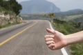 Hitchhike Royalty Free Stock Photo