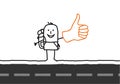 Hitchhiker Royalty Free Stock Photo