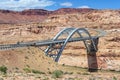 Hite Crossing Bridge across Colorado River in Glen Canyon National Recreation Area