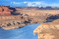 Hite Crossing Bridge across Colorado River in Glen Canyon National Recreation Area