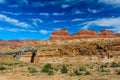 Hite Crossing Bridge Colorado River Royalty Free Stock Photo