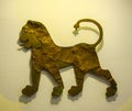 Hitit lion historical BC antique bronze museum