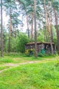 Hitler`s Nazi bunker `Barenholle` near Smolensk Russia. Royalty Free Stock Photo