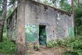 Hitler`s Nazi bunker `Barenholle` near Smolensk Russia. Royalty Free Stock Photo