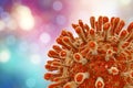 HIV AIDS virus Royalty Free Stock Photo