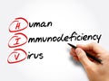 HIV - Human Immunodeficiency Virus, acronym