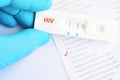 HIV positive test result