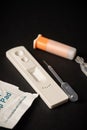 HIV rapid test kit Royalty Free Stock Photo