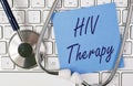 HIV Therapy Royalty Free Stock Photo