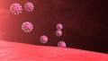 HIV Virus Royalty Free Stock Photo