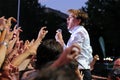 The Hives (band) performs at Universidad Complutense