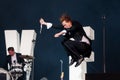 The Hives (band) performs at Universidad Complutense