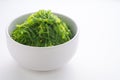 Hiyashi Wakame Chuka or seaweed salad Royalty Free Stock Photo